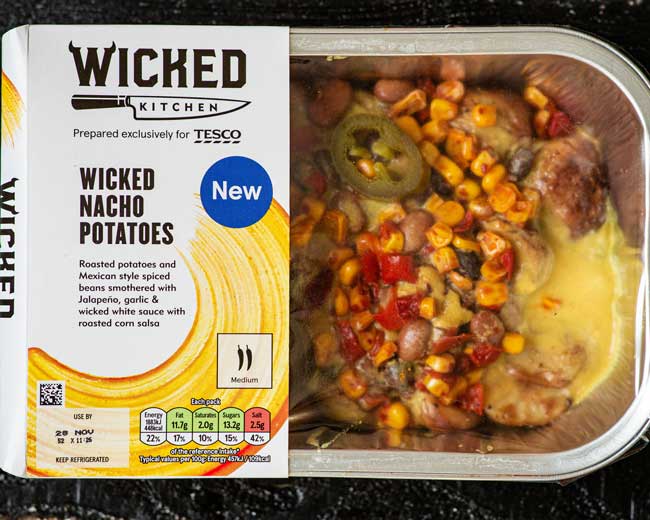 vegan wicked nacho potatoes