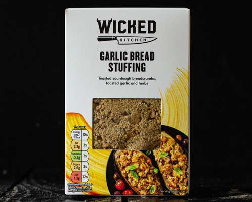 Garlic Bread Stuffing wicked tesco uk